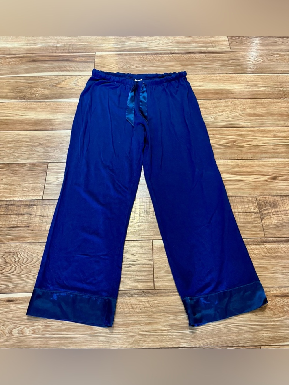 Lands' End Deep Navy Elastic Waist Lounge Pants